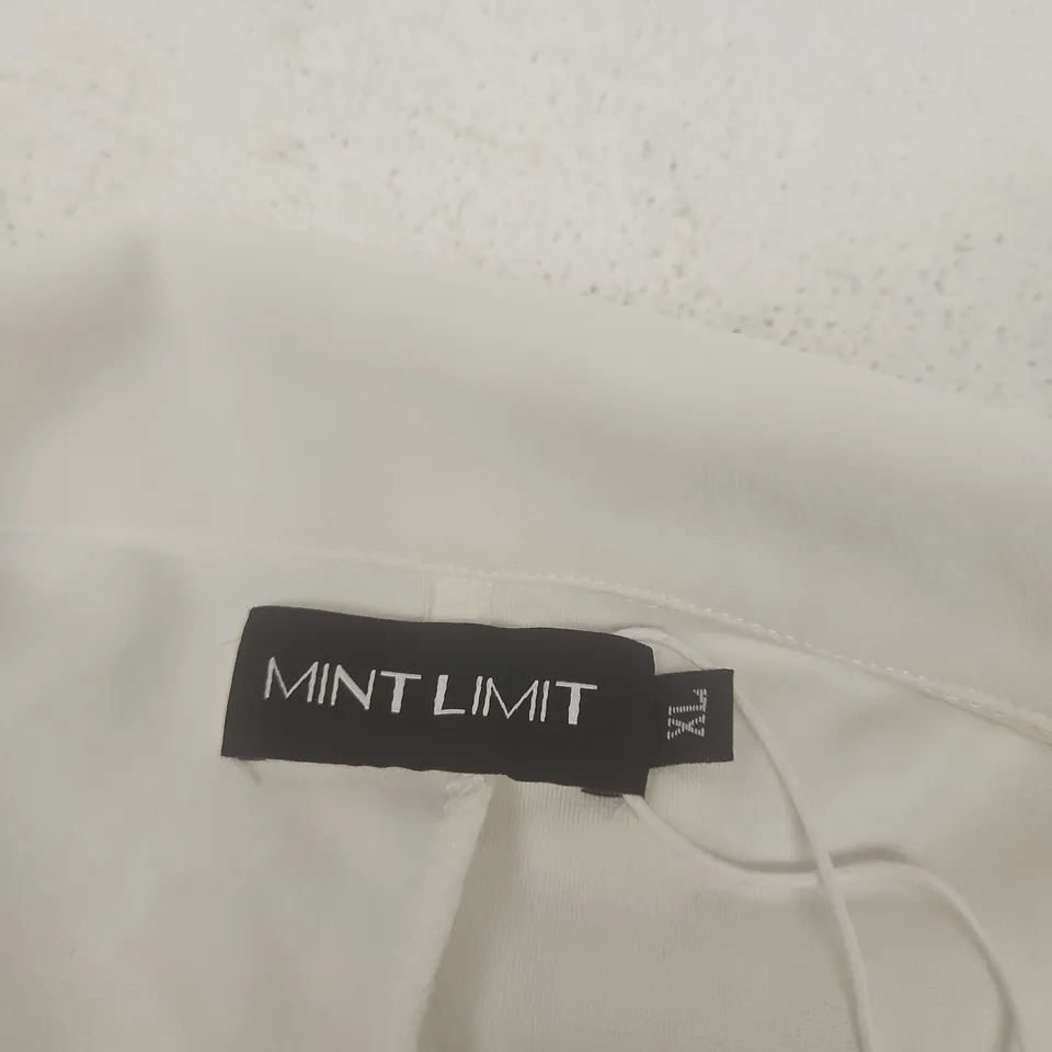 MINT LIMIT WHITE BLAZER – WOMEN'S JACKET, SIZE XL