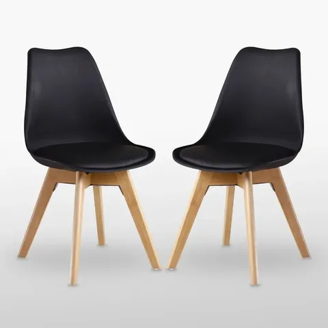 BOXED THOMASIN SIDE CHAIR - SET OF 2 (1 BOX)