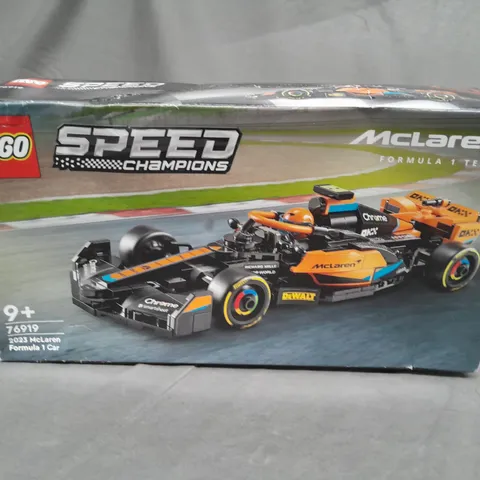 BOXED LEGO SPEED CHAMPIONS MCLAREN FORMULA 1 CAR - 76919