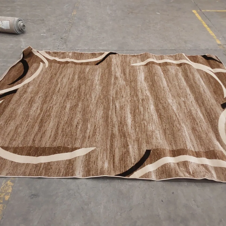 PACO SINAI FLATWEAVE RUG - BROWN // SIZE: 240 X 340cm