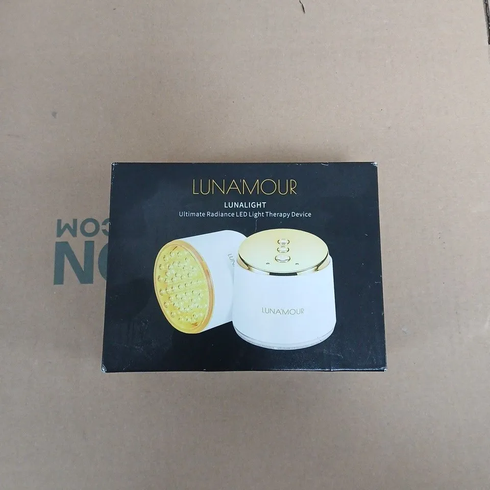 LUNAMOUR LUNALIGHT ULTIMATE RADIANCE LED LIGHT THERAPY DEVICE – BOXED