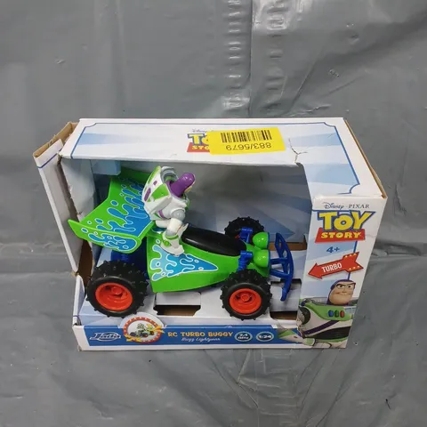 BOXED TOY STORY RC TURBO BUGGY