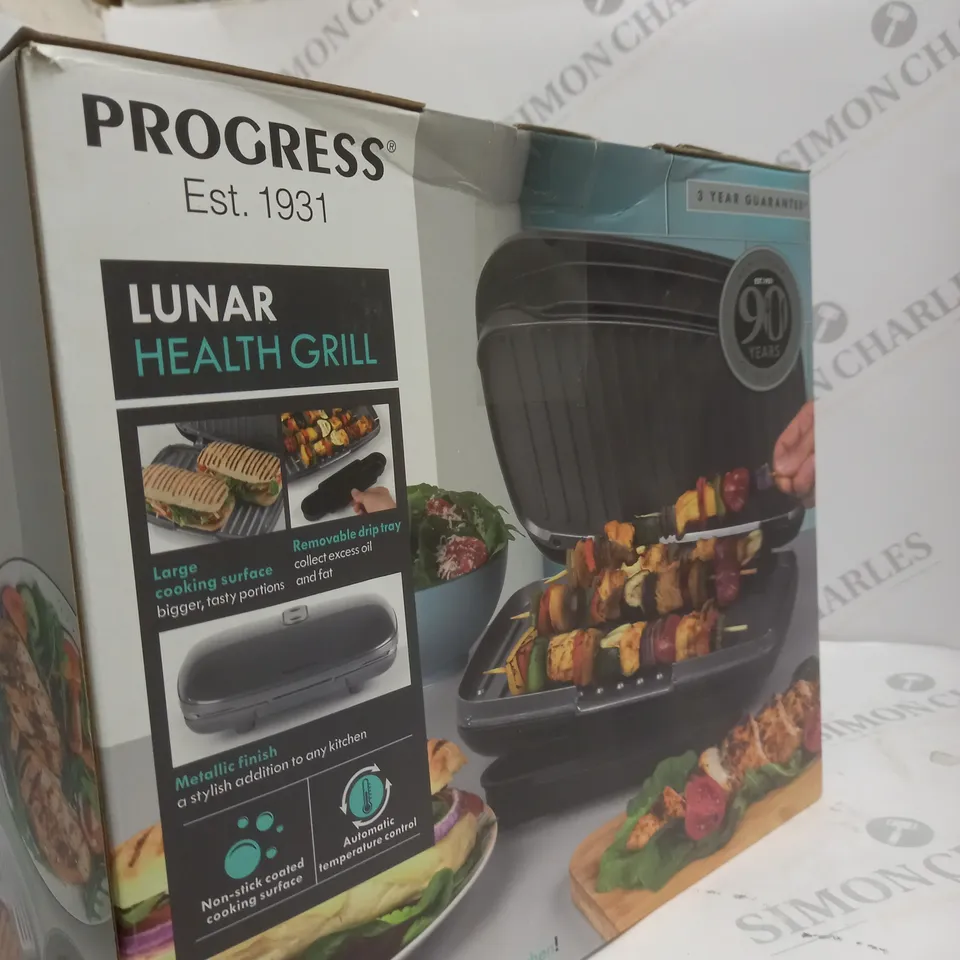 BOXED PROGRESS LUNAR HEALTH GRILL