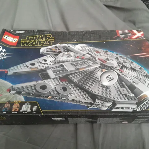 BOXED LEGO STAR WARS MILLENNIUM FALCON 75257