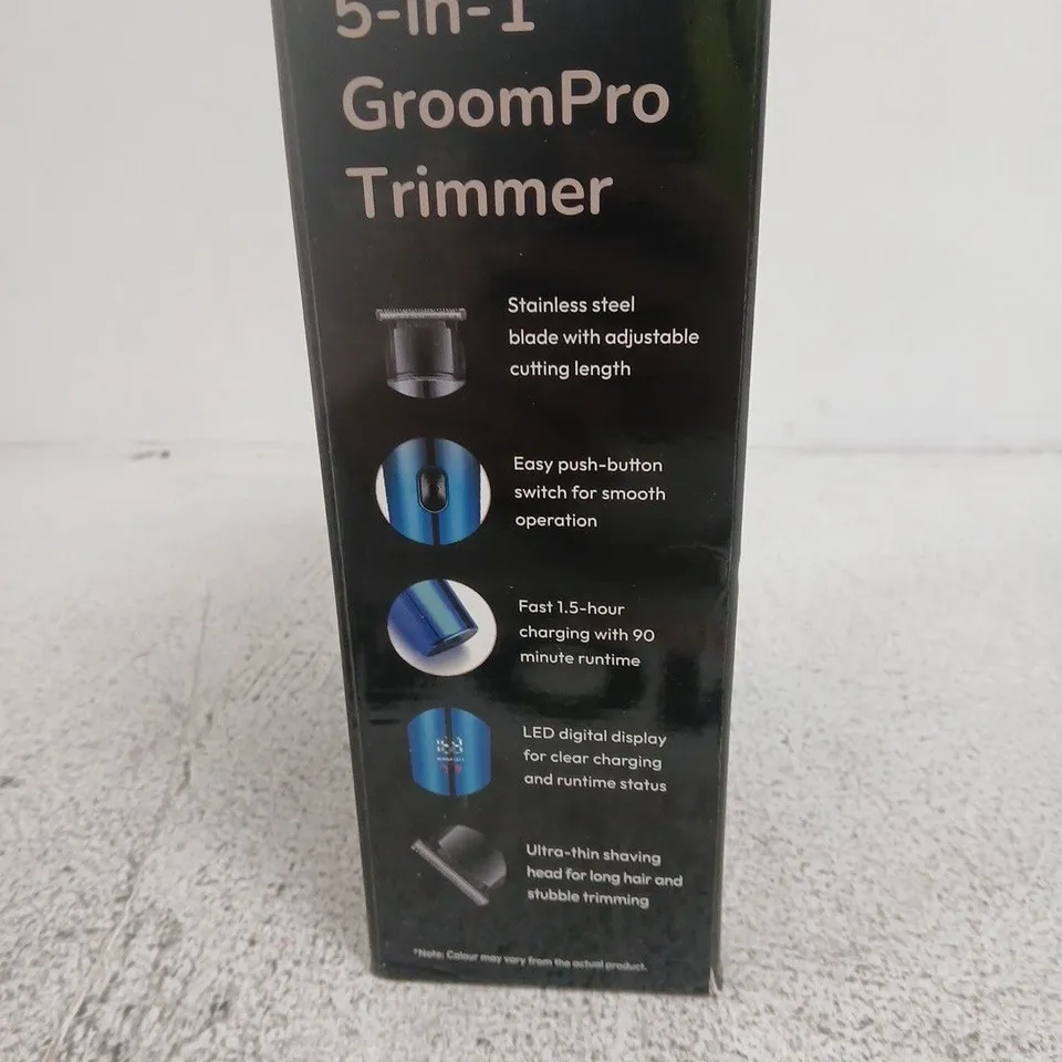 BLISS & BEYOND 5-IN-1 GROOMPRO TRIMMER MS818