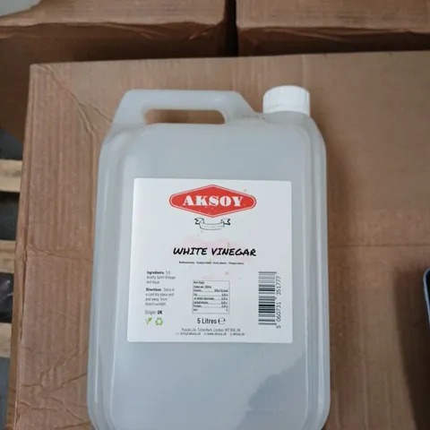 AKSOY WHITE VINEGAR, 5 LITRES