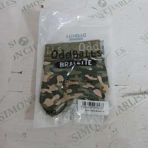 SEALED ODDBALLS BRALETTE COMMANDO LADIES BRALETTE - MEDIUM