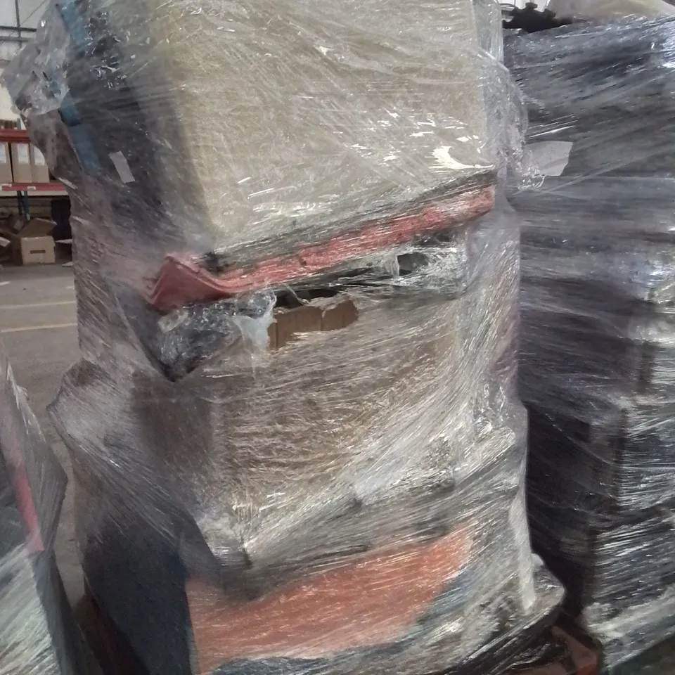 PALLET OF ASSORTED HOUSEHOLD GOODS AND PRODUCTS TO INCLUDE;SUITCASE,GYM MATS,HEATED THROW