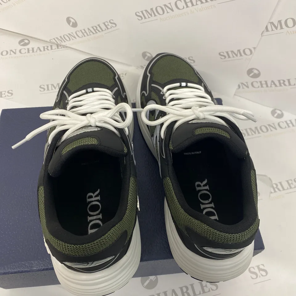 BOXED PAIR OF CHRISTIAN DIOR TRAINERS SIZE 44