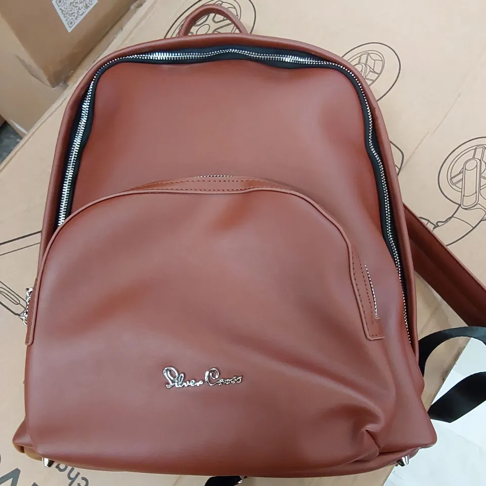 BOXED SILVER CROSS CHANGING BAG 