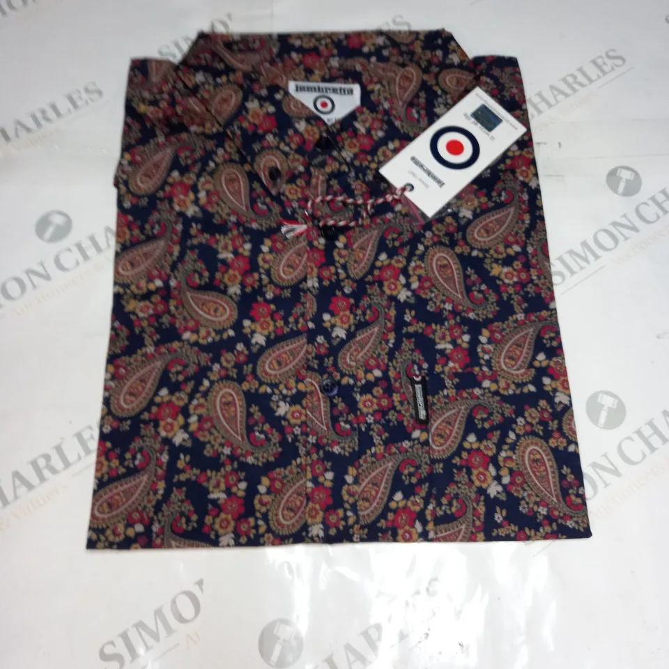 LAMBRETTA PAISLEY SHIRT - SIZE XXL