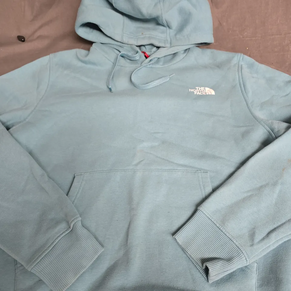 THE NORTH FACE HOODIE – LIGHT BLUE - SIZE M