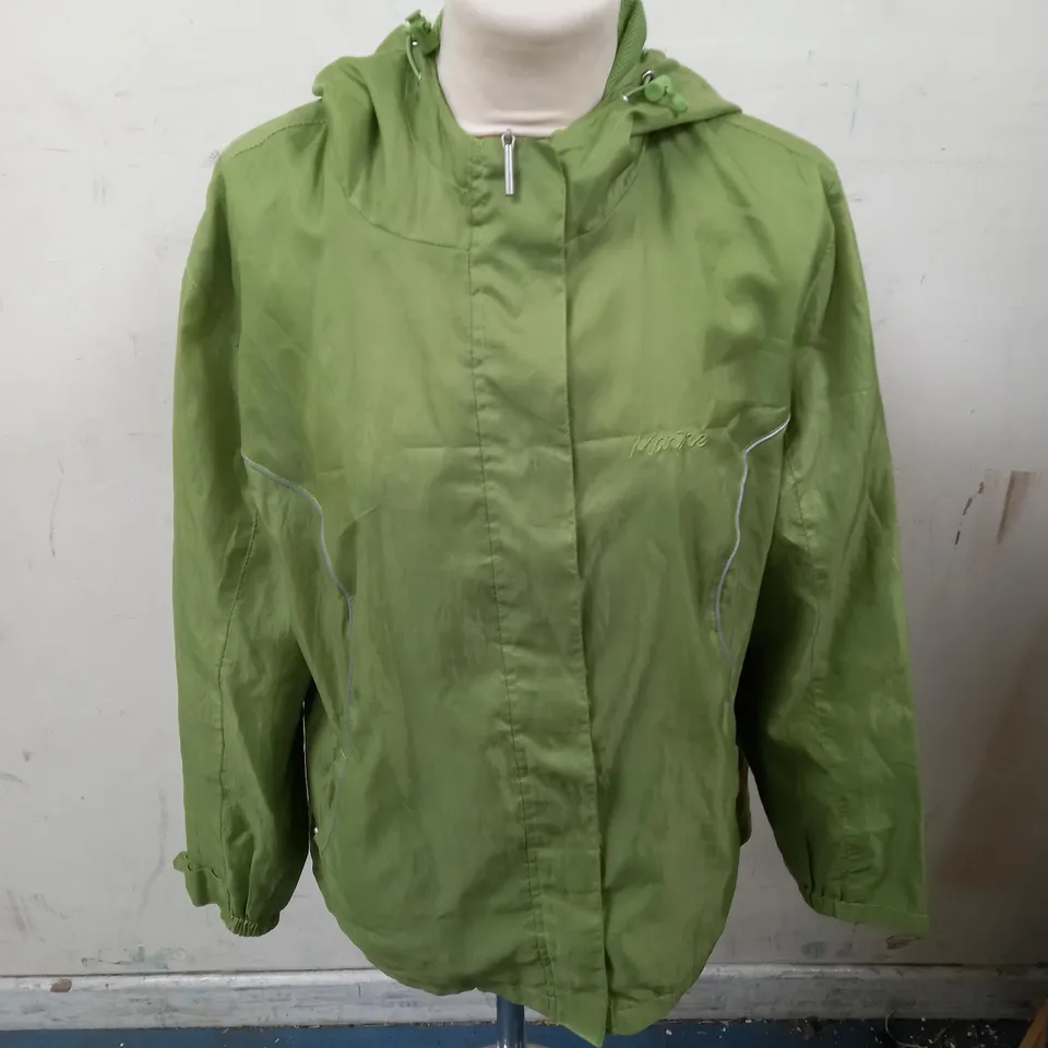 MAINE NEW ENGLAND GREEN HOODED JACKET - 16