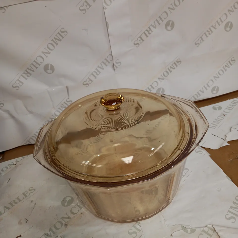 VISIONS DIAMOND 5L GLASS CERAMIC POT 