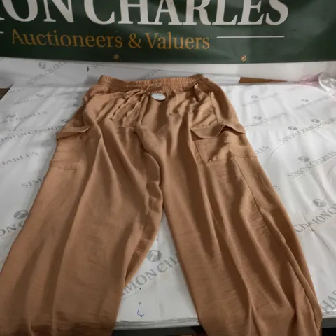 APRICOT STONE TROUSERS SIZE 14