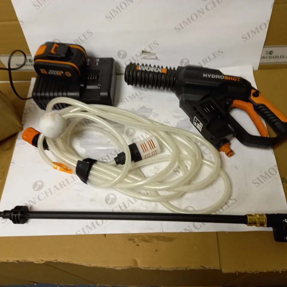 WORX WG630E.1 18V HYDROSHOT PORTABLE PRESSURE CLEANER