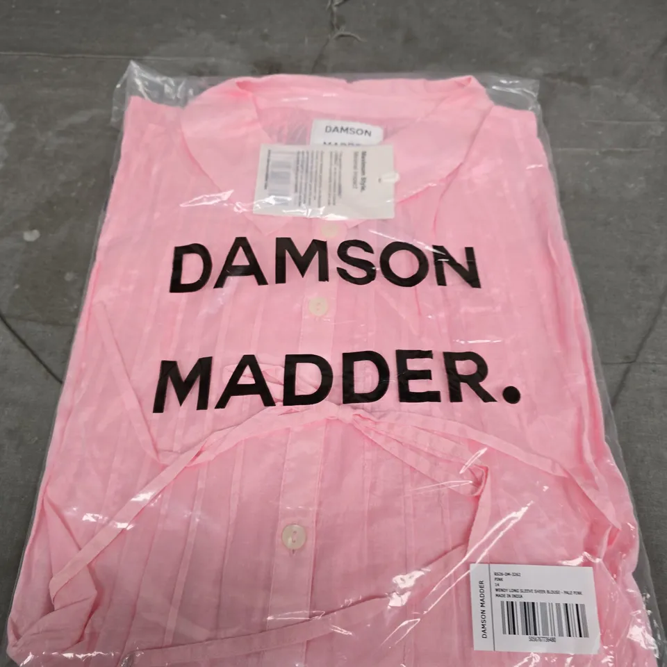 DAMSON MADDER PINK SHIRT – SIZE 14