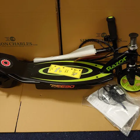 RAZOR POWERCORE E90 SCOOTER GREEN