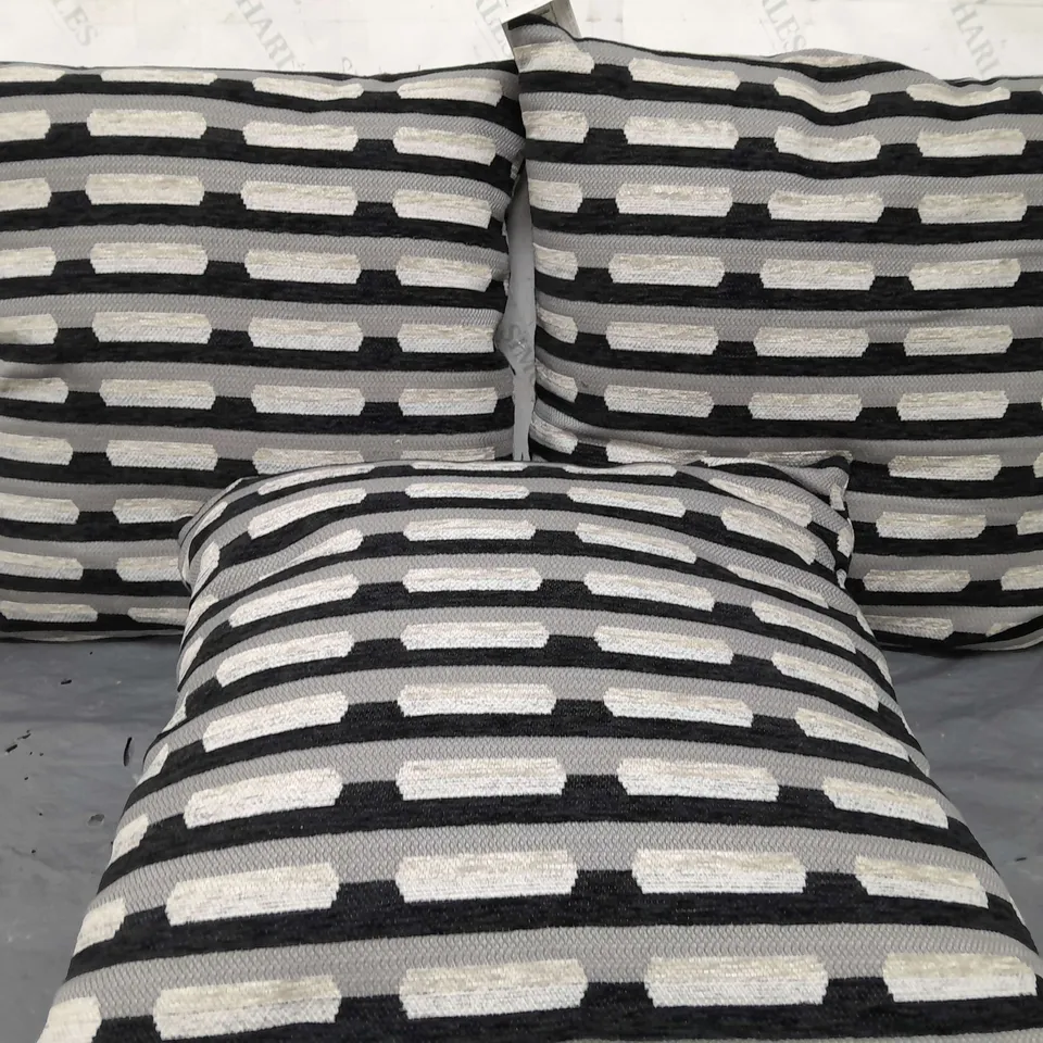 M&S CHENILLE CUSHION TRIO