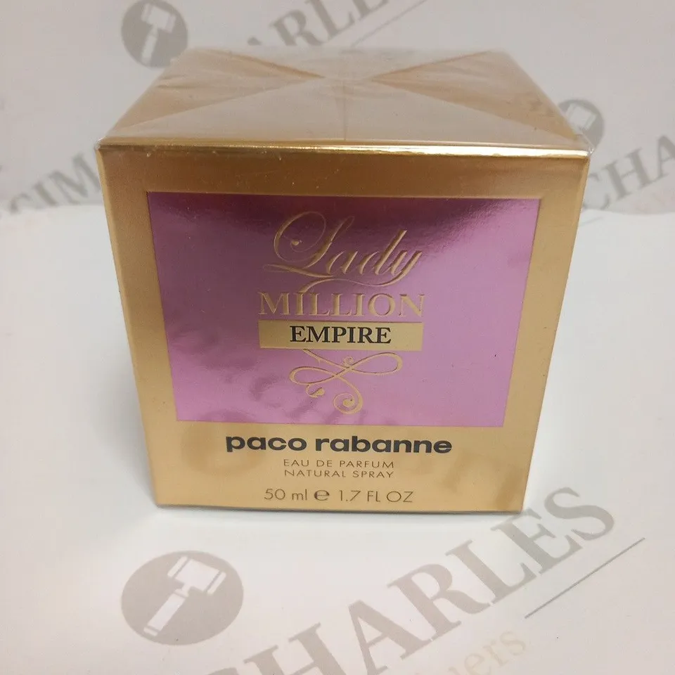 BOXED AND SEALED PACO RABANNE LADY MILLION EMPIRE 50ML 
