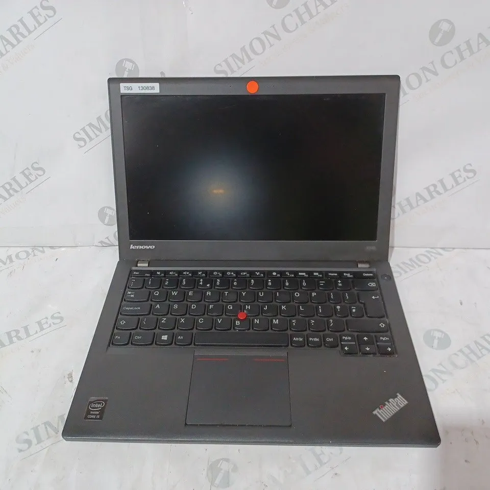 LENOVO X240 THINKPAD LAPTOP IN BLACK