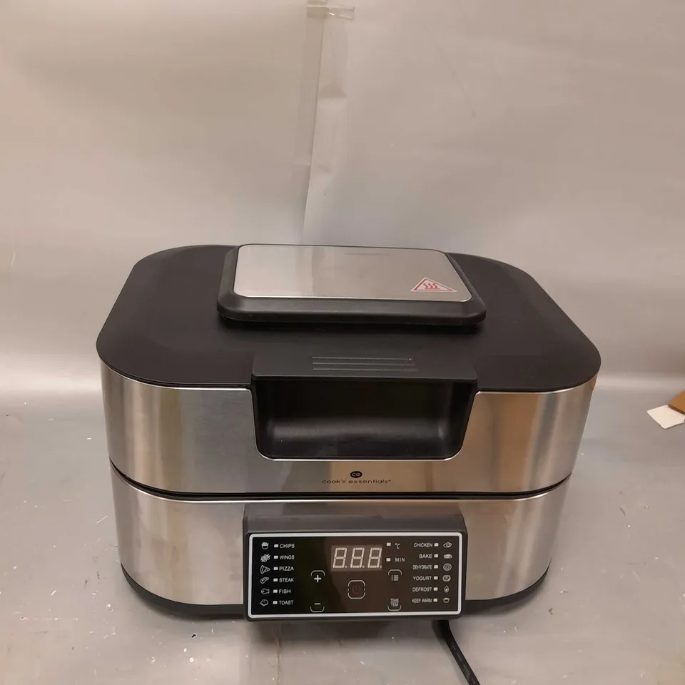BOXED COOK'S ESSENTIALS GRILL & AIRFRYER 5.5L