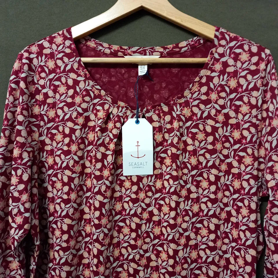 SEASALT CORNWALL 3/4 APPLETREE TOP WILD RASPBERRIES RED CABIN - UK 16