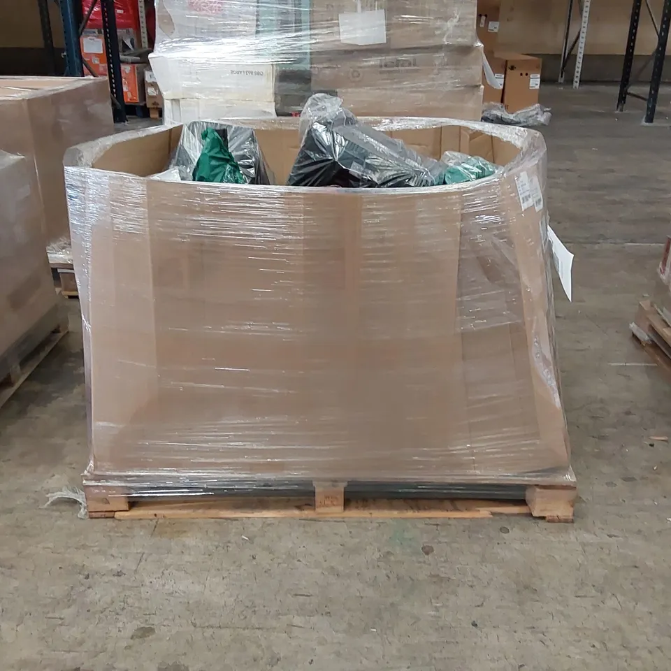 PALLET OF APPROXIMATELY 24 UNPROCESSED RAW RETURN HOUSEHOLD AND ELECTRICAL GOODS TO INCLUDE;