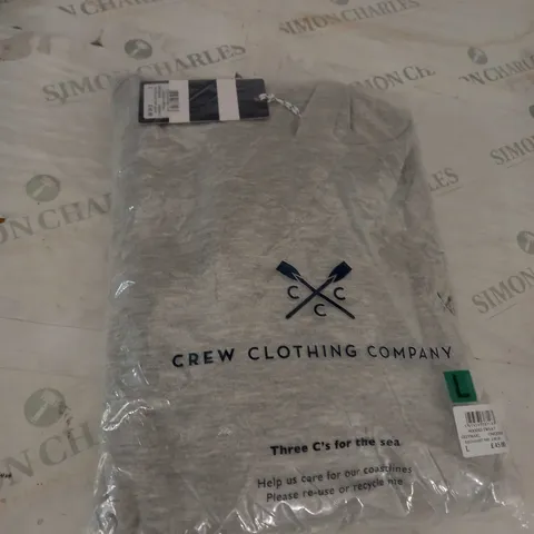 GREY CREW CLOTHING COMPANY HOODIE SIZE L