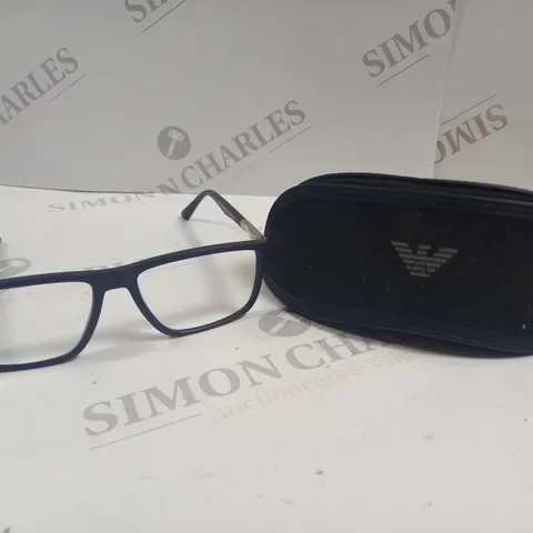 EMPORIO ARMANI EA 3221 BLUE FRAMED PRESCRIPTION GLASSES