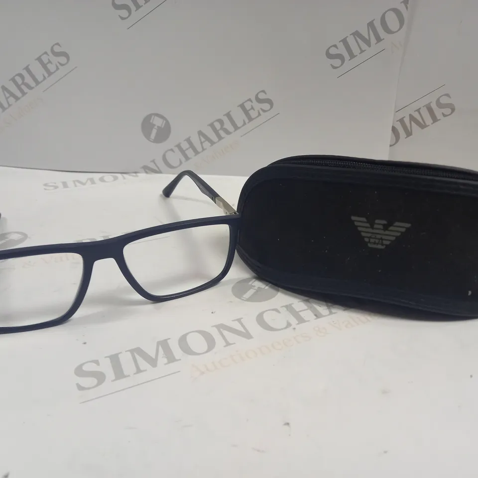 EMPORIO ARMANI EA 3221 BLUE FRAMED PRESCRIPTION GLASSES 