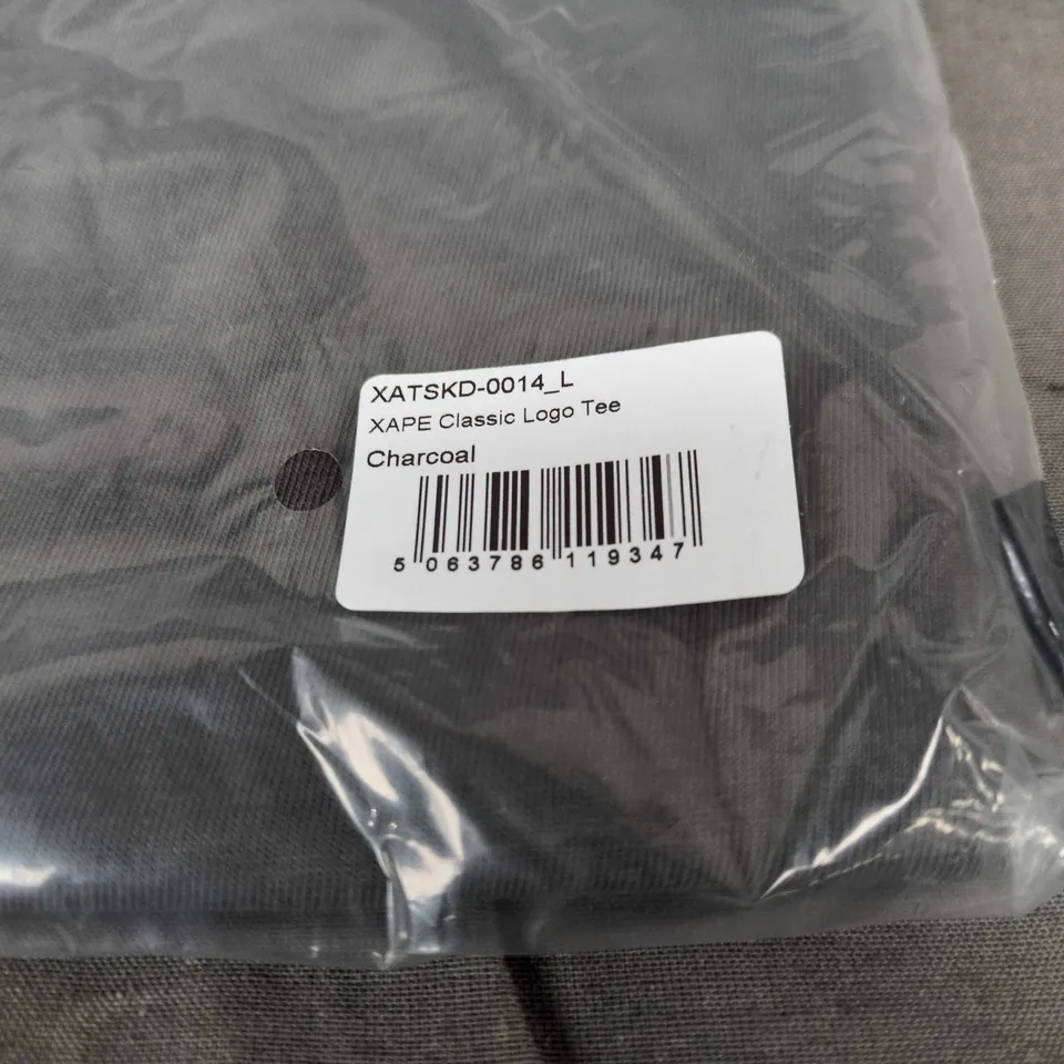 XPLOSIVE APE CLASSIC LOGO TEE, CHARCOAL, SIZE L 