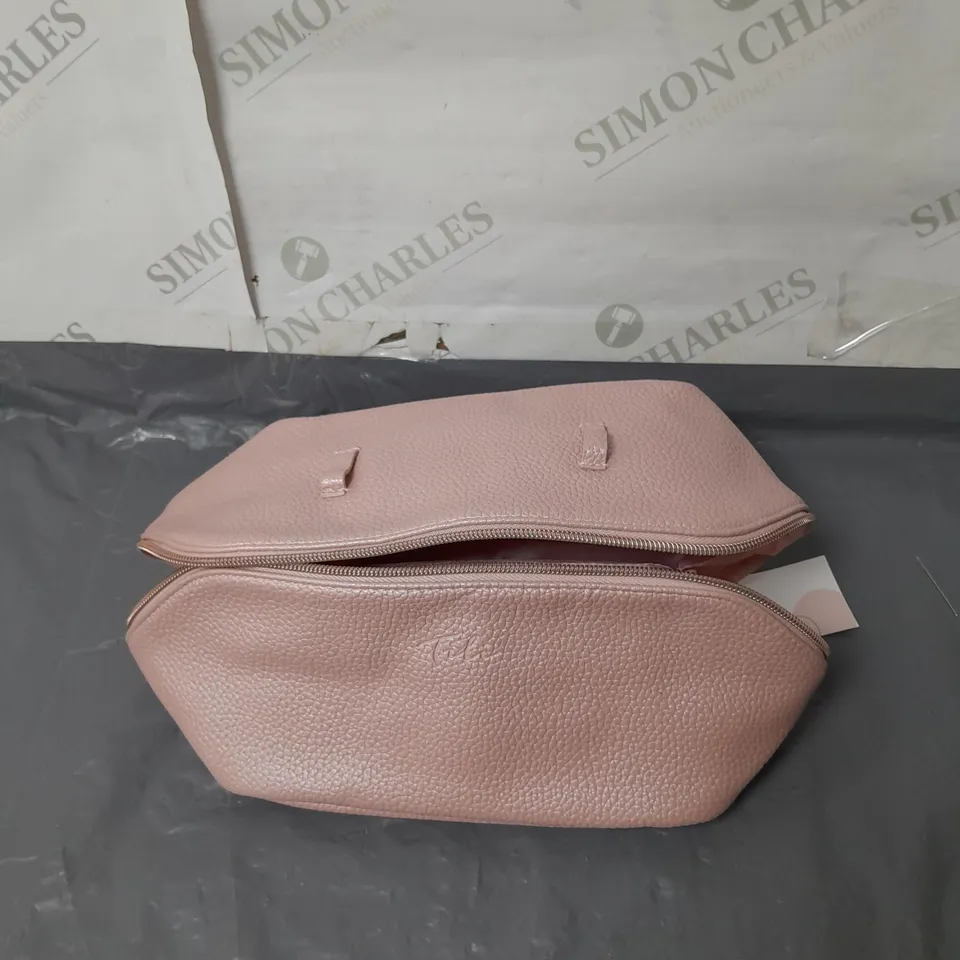 TILI EVERYDAY ORGANISER BAG ZIP FASTENING PINK