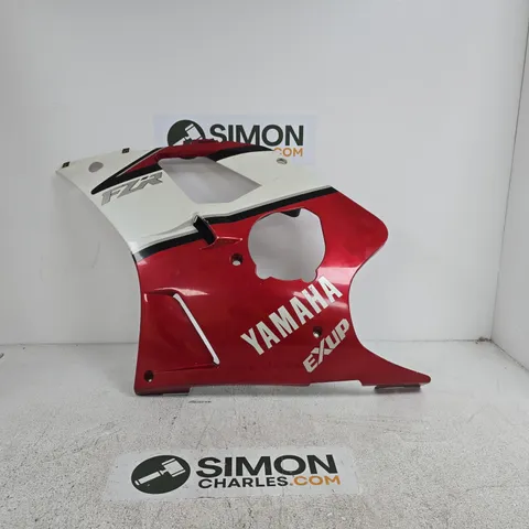 YAMAHA FZR EXUP FRONT FAIRING PANEL β RED/WHITE