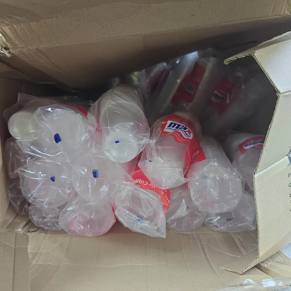 MAX HOUSEWARES PLASTIC CUPS BULK PACK 