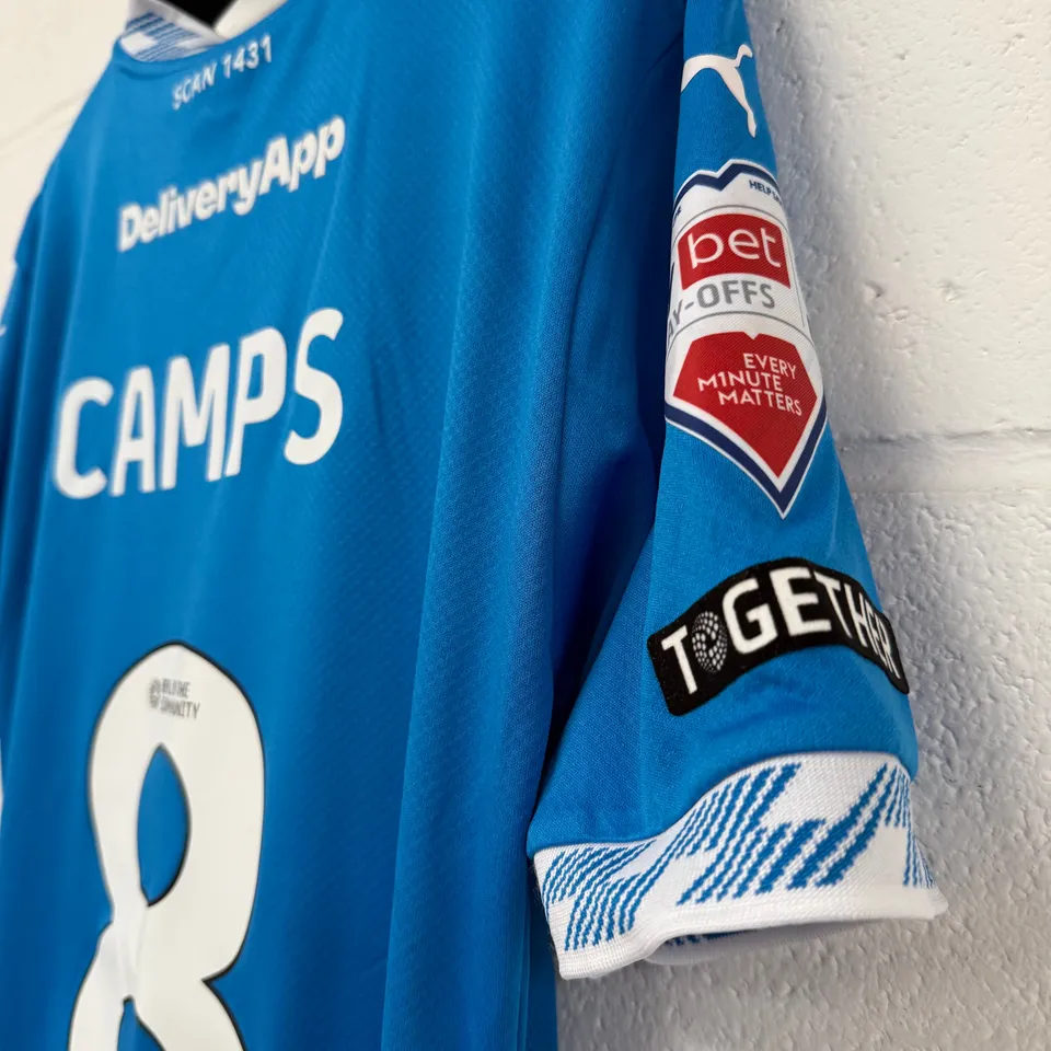 #8 - Callum Camps - Play-Off Football Shirt 24/25 - Size M
