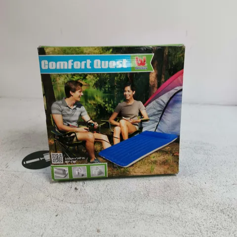 BESTWAY COMFORT QUEST CAMPING MATTRESS 2.03M X 1.47M