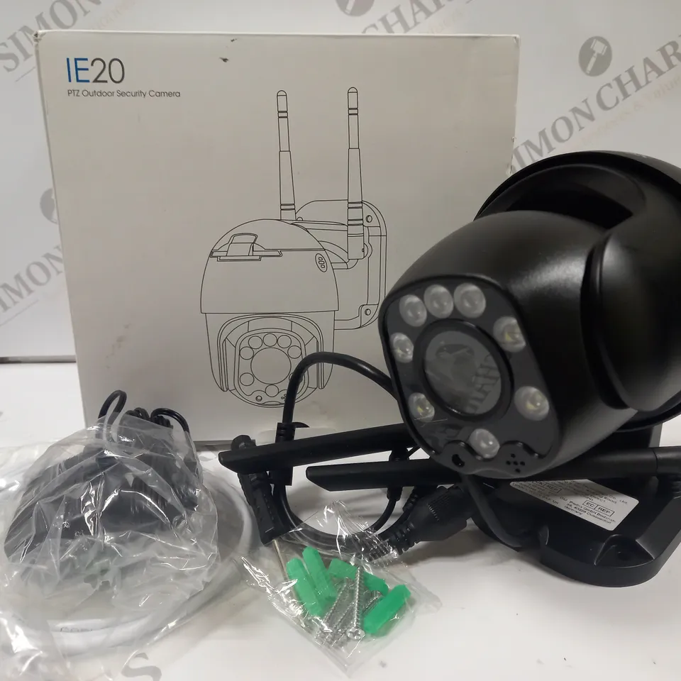 BOXED IE20 PTZ OUTDOOR SECURITY CAMERA 