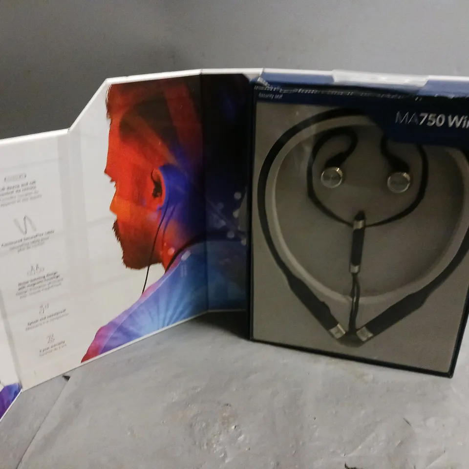 BOXED RHA MA750 WIRELESS EARPHONES