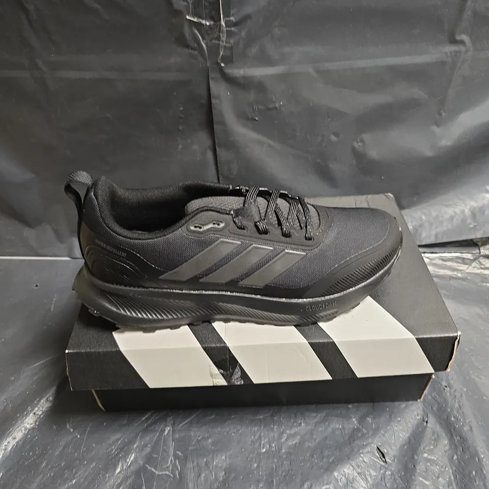 ADIDAS RUNFALCON 5 TR WOMENS RUNNING SHOES – BLACK, UK 7 (US 8.5)