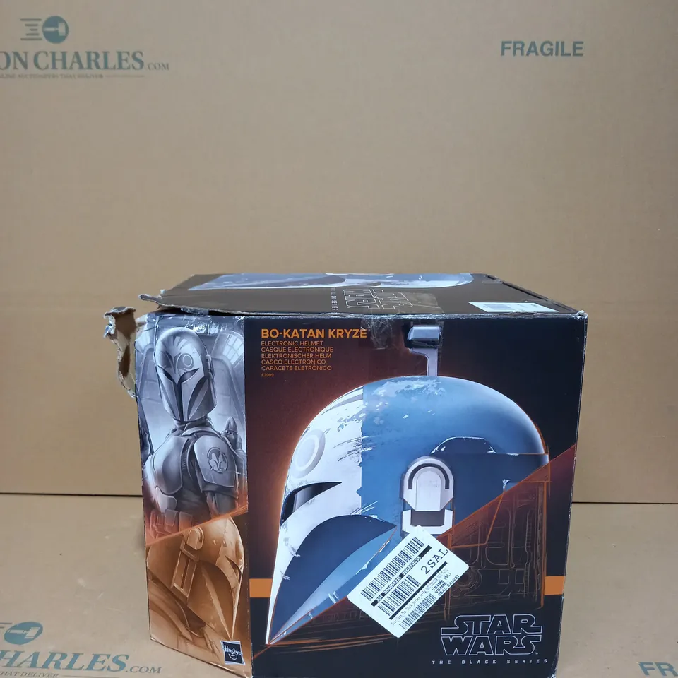 STAR WARS BO-KATAN KRYZE PREMIUM ELECTRONIC HELMET RRP £130