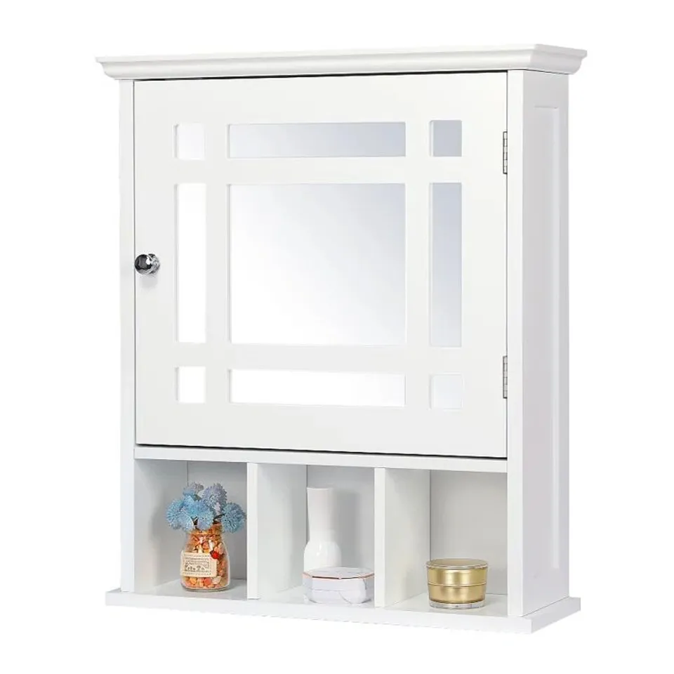BOXED LUCKEY WALL BATHROOM CABINET 