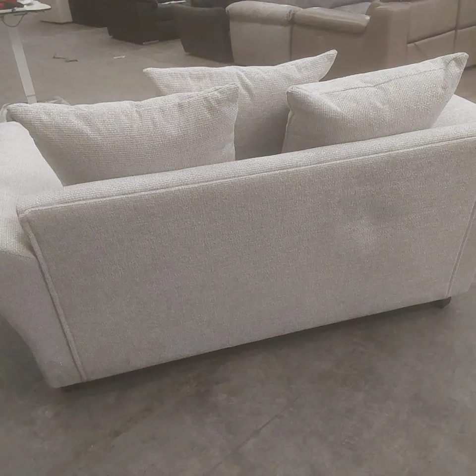 DESIGNER DURY 2 SEATER CHUNKY WEAVE SOFA - NATURAL