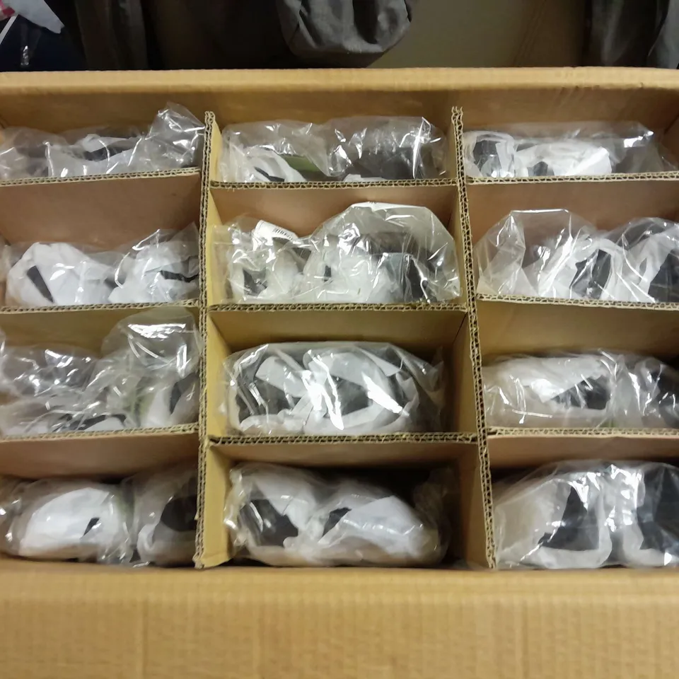 APPROXIMATELY 12 TOE CAP BALLERINA PAIRS IN BLACK - SIZE 3