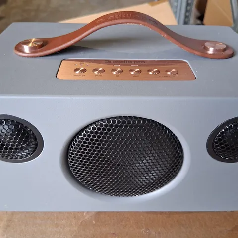 AUDIO PRO ADDON T3 PLUS GREY PORTABLE BLUETOOTH SPEAKER