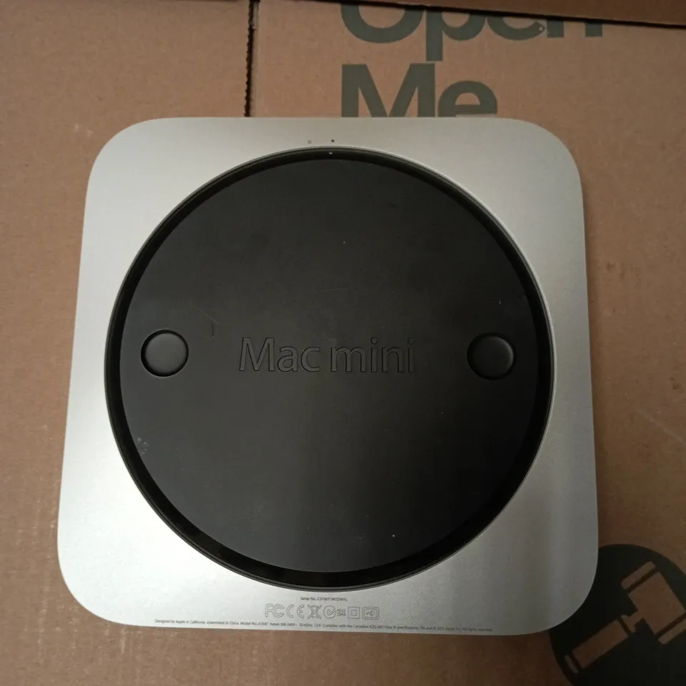 APPLE MAC MINI (SILVER) DESKTOP COMPUTER – BASE UNIT
