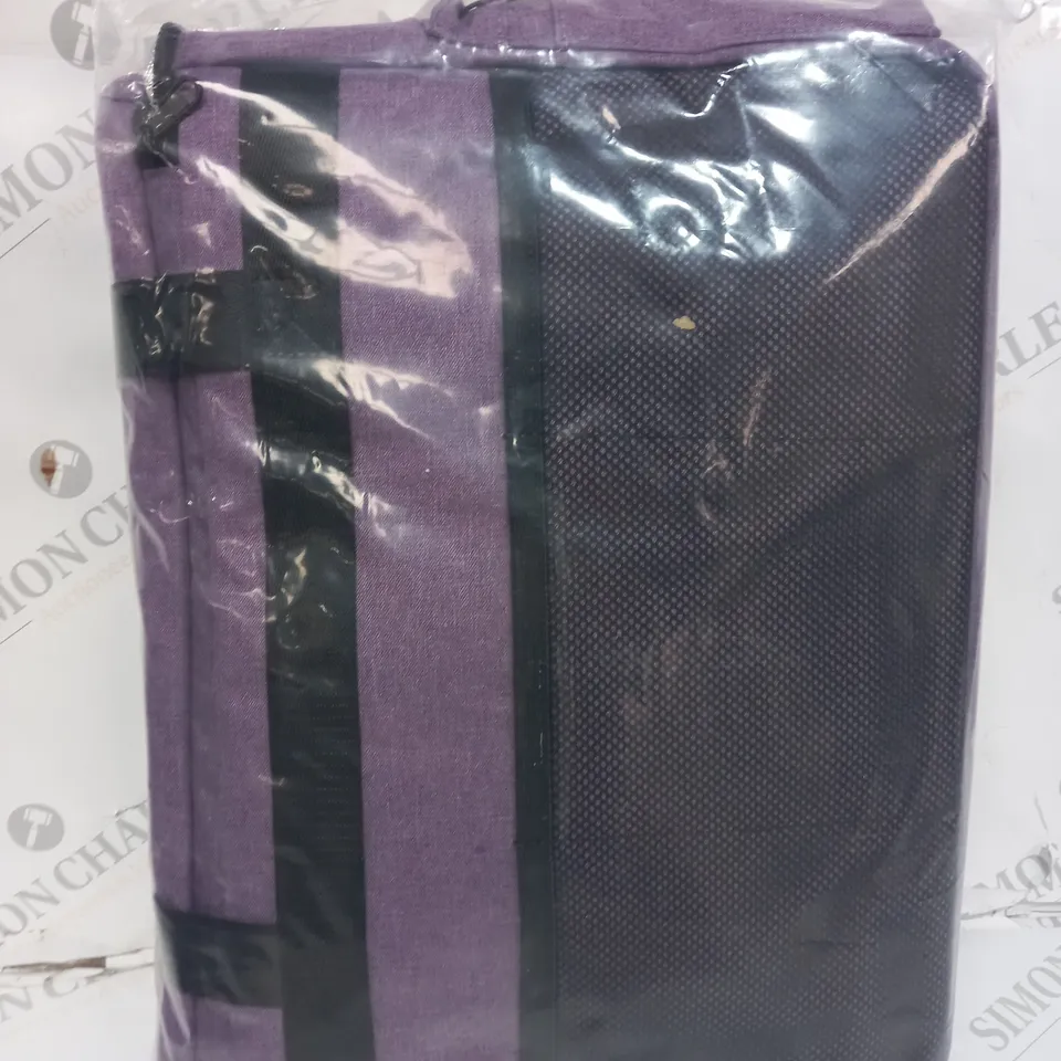PURPLE DOG TRAVEL BAG, AIRLINE APPROVED PET TOTE ORGANIZER