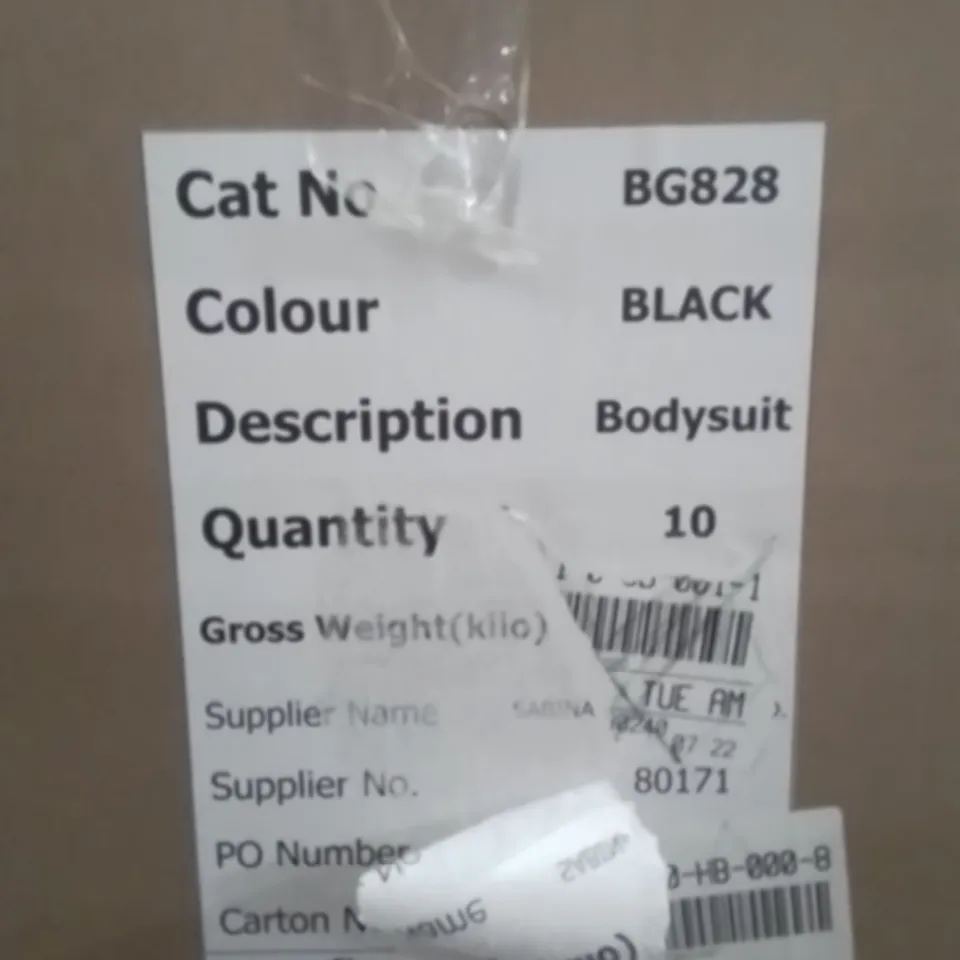 BOXED BRAND NEW APPROXIMATELY 10 MAGISCULPT BLACK BODYSUIT SIZE 40C