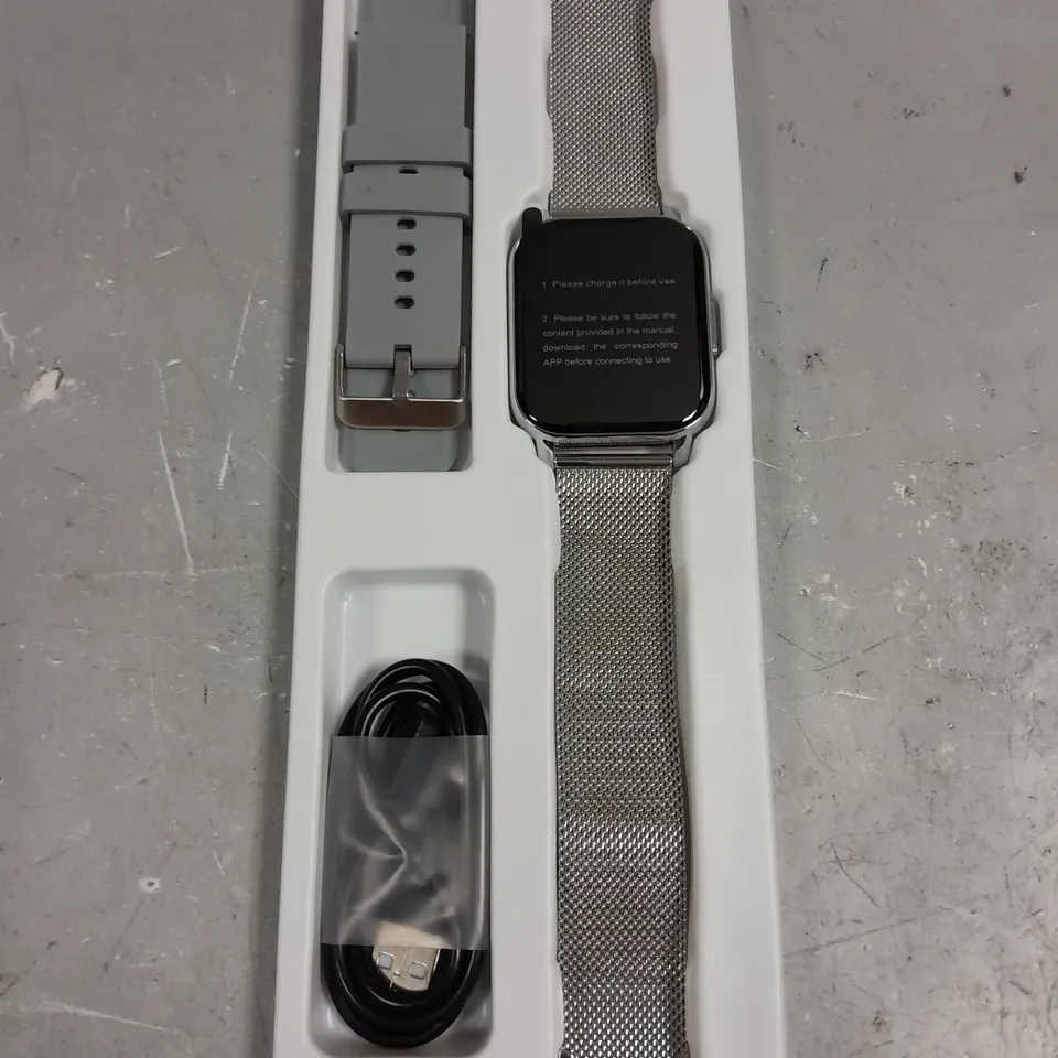 BOXED POPGLORY P66 HEALTH TRACKER SMART WATCH 