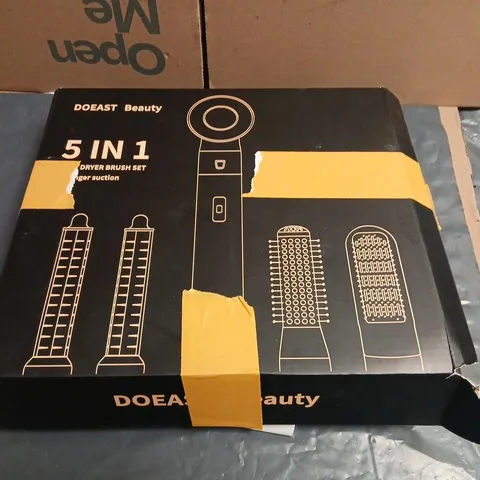 DOEAST BEAUTY 5-IN-1 DRYER BRUSH SET – BOXED HAIR STYLING KIT